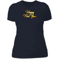thumbnail image 1 of Happy New Year Ladies Boyfriend Tee, 1 of 11