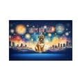 thumbnail image 1 of Happy New Year with Mastiff Fireworks Holiday Xmas Winter 2025 Indoor Rug Mastiffs Dog Lover Gifts Idea Carpet Living Bed Room Sofa Home Decor - 00025, 1 of 5