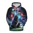 thumbnail image 1 of Happy New Year Newfoundland Family Cheer Winter Midnight Firework All Over Print 3D Hoodie Unisex Merch Hoodies Newfie Dog Lover Gifts - 02025, 1 of 6