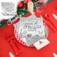 thumbnail image 1 of Happy New Year Party Supplies Disposable Paper Plates Cups Napkins Silver White Themed Tableware for Holiday Celebration Dinner Decorations(16 Napkins), 1 of 6