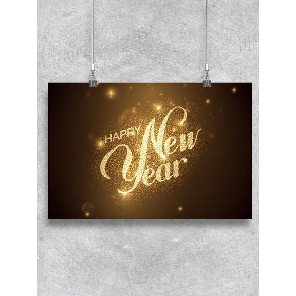 Happy New Year Quote. Poster -Image by Shutterstock