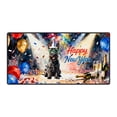 thumbnail image 1 of Happy New Year Scottish Terrier Chills on Year-End Party Desk Mat Full Keyboard Mouse Pad Scottie Dog Lover Gifts Large Mousepad - 12023, 1 of 5
