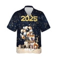 thumbnail image 1 of Happy New Year Shiba Inu Welcome 2025 Balloon Firework Party Hawaiian Shirt Breathable Summer Unisex Merch Shibas Dog Lovers Gifts Idea - 01014, 1 of 6