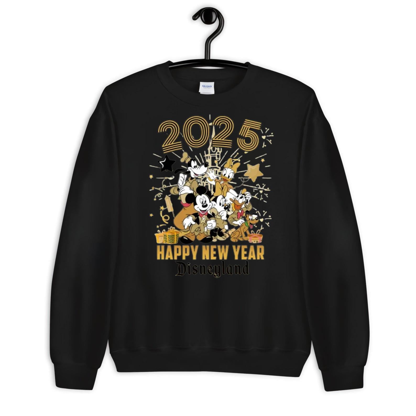 Happy New Year Shirt, Mickey And Friends 2025 New Year TShirt