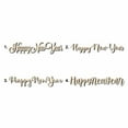 thumbnail image 1 of Happy New Year Sign Unfinished Wood Cutout Home Decor DIY Option 2- 48" Wide / 1/4", 1 of 3