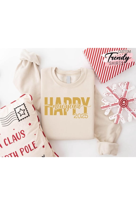 Happy New Year Sweatshirt, New 2026 Year Sweatshirt, New Year Gift, New Years Eve Shirt, New Year Party Sweatshirt,New Year Fireworks Shirt TSHIRT All Size S-5XL