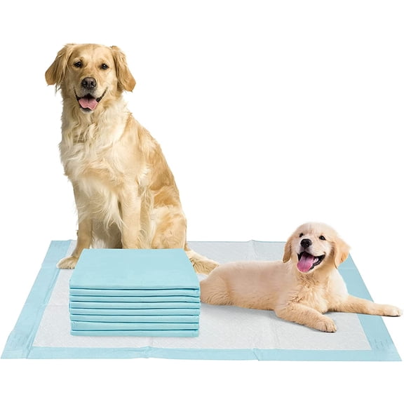 Happy Nites Dog Pee Pads - XL Puppy Pads with Leak-Proof Protection & Adhesive Tags for Pet Training
