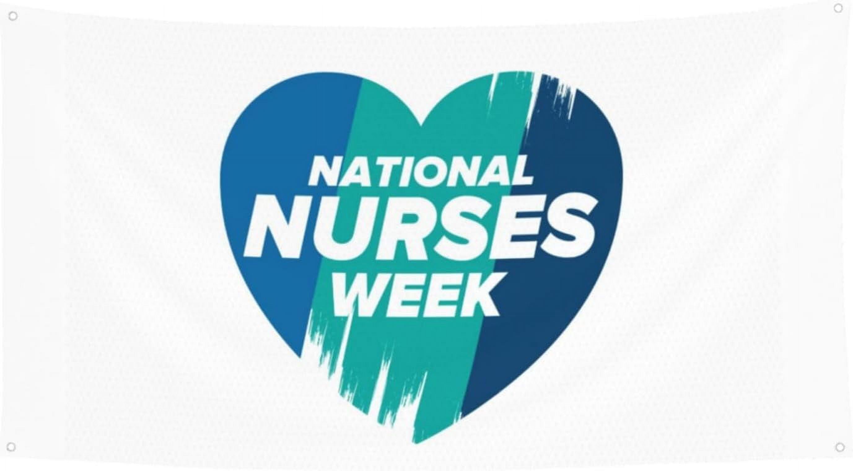 Happy Nurse Appreciation Week 2024 Banner Yard Outdoor Party Congratulations Home