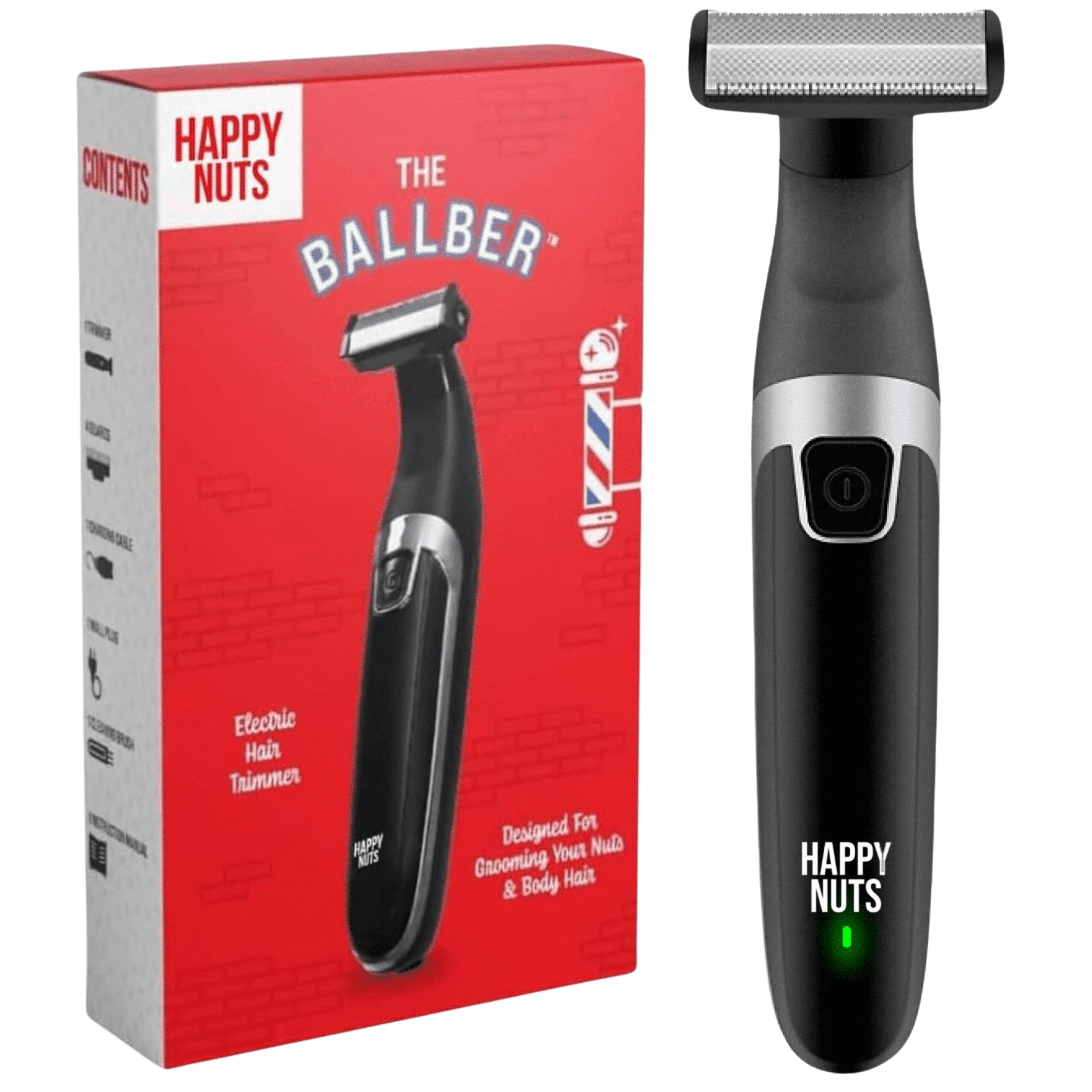 Happy Nuts The Ballber, Men's Waterproof Elec