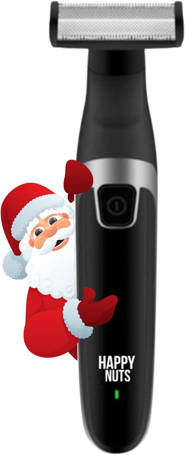 Happy Nuts The Ballber, Groin Hair Trimmer, Waterproof Rechargeable