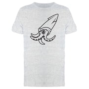 Happy Octopus Cartoon Mascot T-Shirt Men -Image by Shutterstock, Male Small