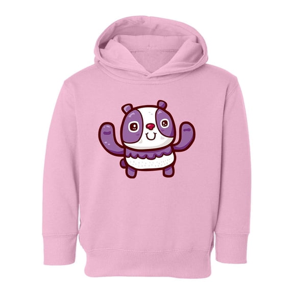 Happy Panda Bear Hoodie Toddler -Image by Shutterstock,  4 Toddler