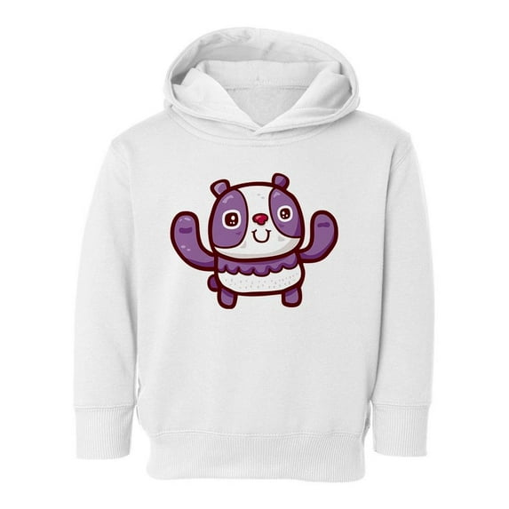 Happy Panda Bear Hoodie Toddler -Image by Shutterstock, 5 Toddler