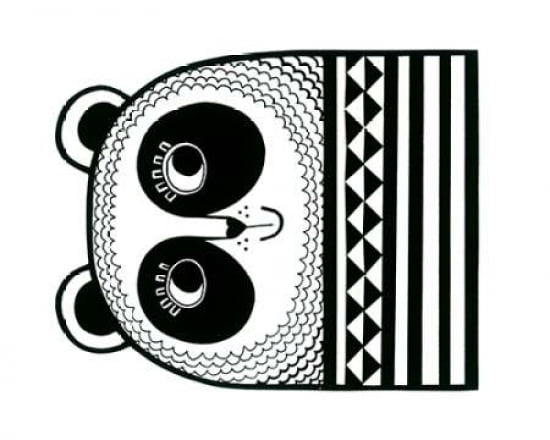 Happy Panda Canvas Art - Jane Foster (24 x 30)