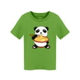 thumbnail image 1 of Happy Panda Eating Noodles T-Shirt Toddler -Image by Shutterstock,  5 Toddler, 1 of 2