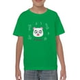 thumbnail image 1 of Happy Panda Face T-Shirt Juniors -Image by Shutterstock,  Small, 1 of 4