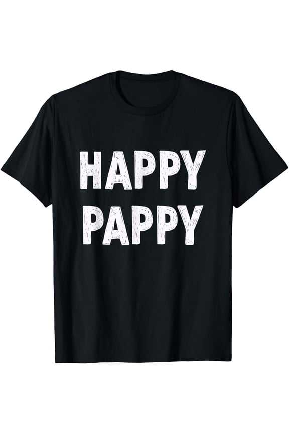 Happy Pappy shirt, pappy gift, Grandpa shirt, Funny Grandpa T-Shirt