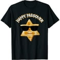 thumbnail image 1 of Happy Passover 2023 Funny Matzah Face Pesach Jewish Matzo T-Shirt, 1 of 4