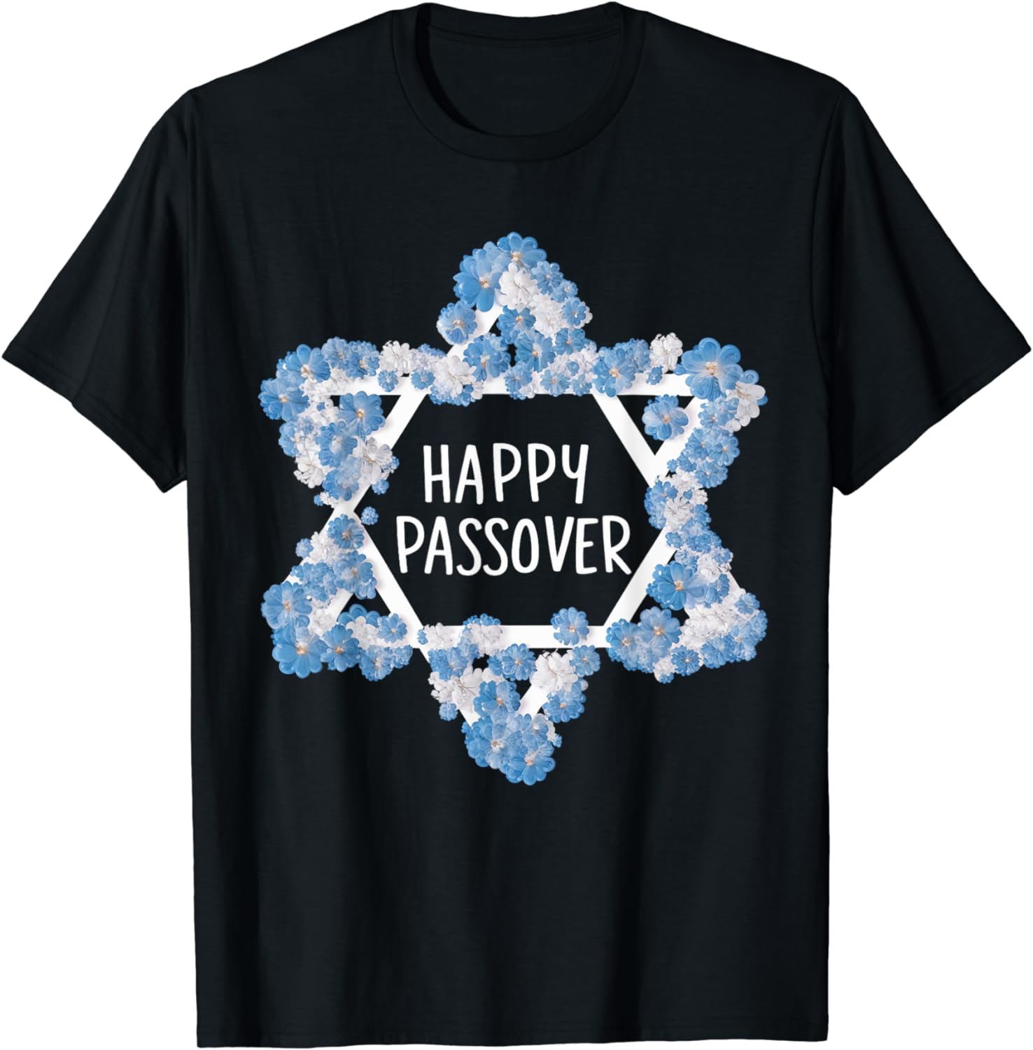 Happy Passover 2024 Shirt Star Of David Pesach Jewish Matzo Cotton TShirt