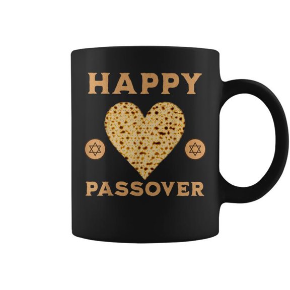 Happy Passover Jewish Passover Seder Matzah Coffee Mugs