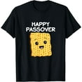 thumbnail image 1 of Happy Passover With Cute Matzo Jewish Holiday Passover T-Shirt, 1 of 3