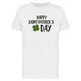 thumbnail image 1 of Happy Patricks Day Big Clover T-Shirt Men -Image by Shutterstock, Male XX-Large, 1 of 2