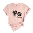 thumbnail image 1 of Happy Pawlidays Shirt, Dog Lovers Christmas, Xmas Paw T-Shirt, Cute Christmas Shirt, Animal Lover Shirt, Dog Mama Shirt, 1 of 1