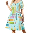 thumbnail image 1 of Happy Pencils Sleeveless Dress women clothing 2024 new arrivals dress women summer party dresses woman evening dress, 1 of 6