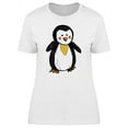 thumbnail image 1 of Happy Penguin Toy Ink Style T-Shirt Women -Image by Shutterstock, Female Large, 1 of 4