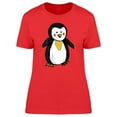 thumbnail image 1 of Happy Penguin Toy Ink Style T-Shirt Women -Image by Shutterstock, Female Large, 1 of 2