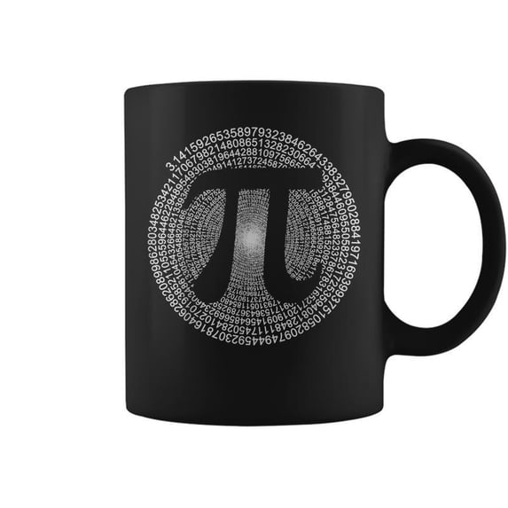 Happy Pi Day 314 Mathematic Math Teacher Spiral Pi Day Coffee Mugs ...
