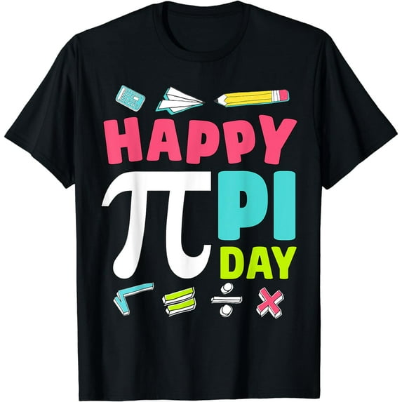 Happy Pi Day Math Teachers Student Professor Pi Day T-Shirt