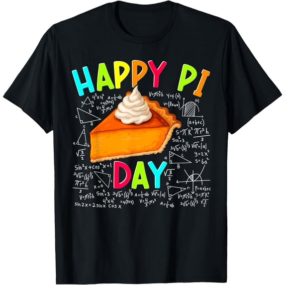 Happy Pi Day Math Equation Pie Teacher T-Shirt - Walmart.com