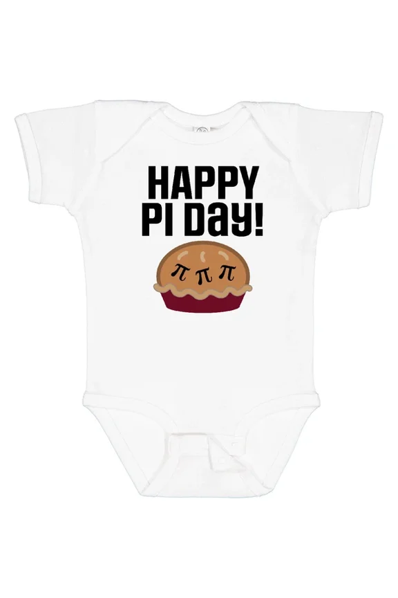 Happy Pi Day Math Holiday Infant Creeper Teacher Major School Geek Hws Bodysuit Cute Baby Onesie, BABY BODYSUIT LAT 4424