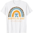 thumbnail image 1 of Happy Pi Day Math Teacher Leopard Rainbow March 14th 3 14 T-Shirt, 1 of 2