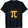 thumbnail image 1 of Happy Pi Day Mathematics Math Teacher Pi Symbol Pizza Pie T-Shirt, 1 of 4