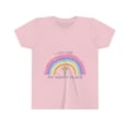thumbnail image 1 of Happy Place Girl Short Sleeve Tee, 1 of 2