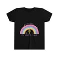 thumbnail image 1 of Happy Place Girl Short Sleeve Tee, 1 of 2