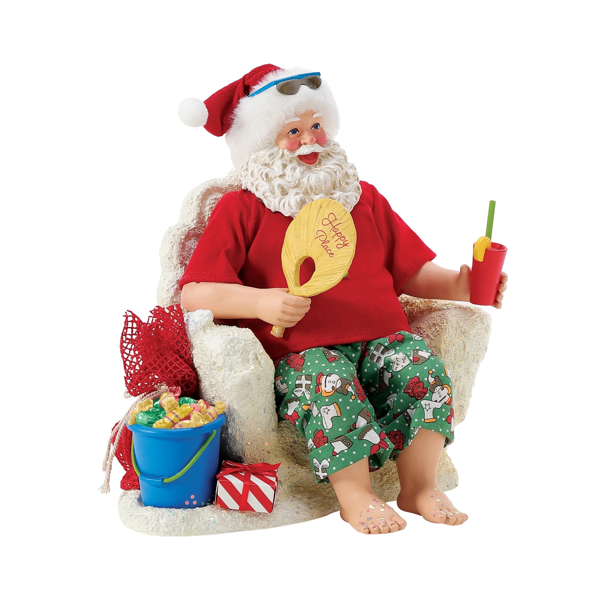 Department 56 Possible Dreams Santa Claus Happy Place Multicolor Christmas Figurine 9in H