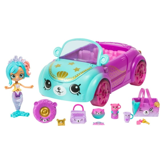 Happy Places Shopkins Mermaid Convertible, Coral Cruiser