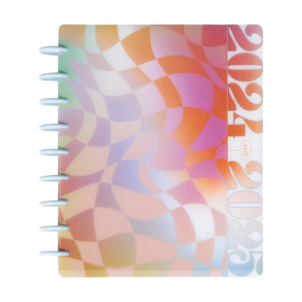 Happy Planner 12 Month Academic Planner, July 2024 June 2025, Student Layout, Find Your Happy Theme, Includes 3 Bonus Months & 2 Sticker Sheets, Classic Size, 7 x 9.75