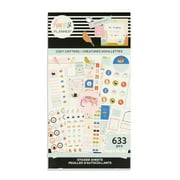 Happy Planner 30 Sheet Value Sticker Pack, Cozy Critters Theme, 633 Stickers Total