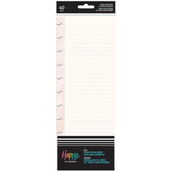 Happy Planner Big Folded Fill Paper-Everday Magic