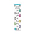 thumbnail image 1 of Happy Planner Binder Clips 8/Pkg-Neon, 1 of 2