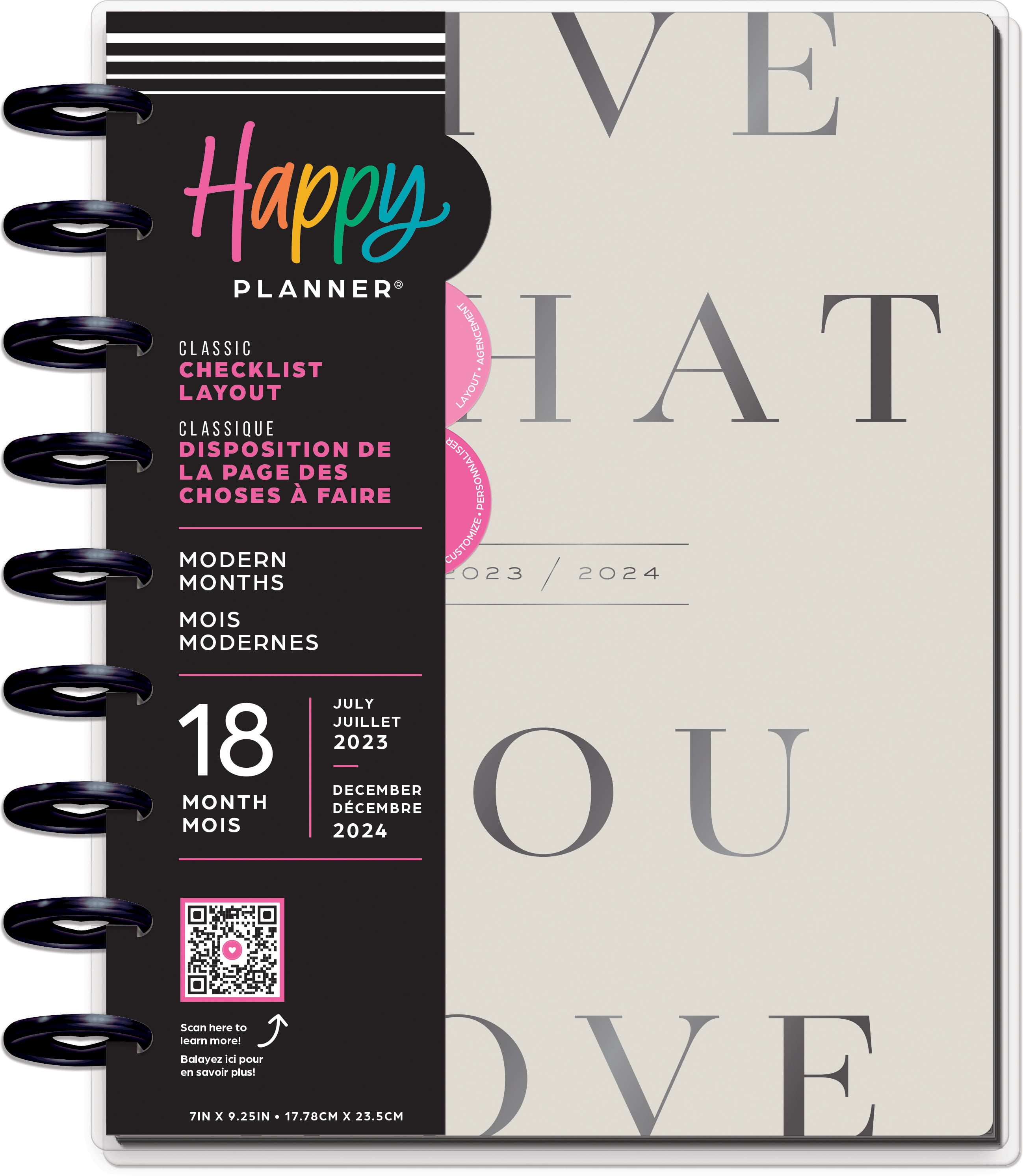 Modern Expressions 18 Month Planner n/a, n/a, 8.07x1.97x10.43in n/a