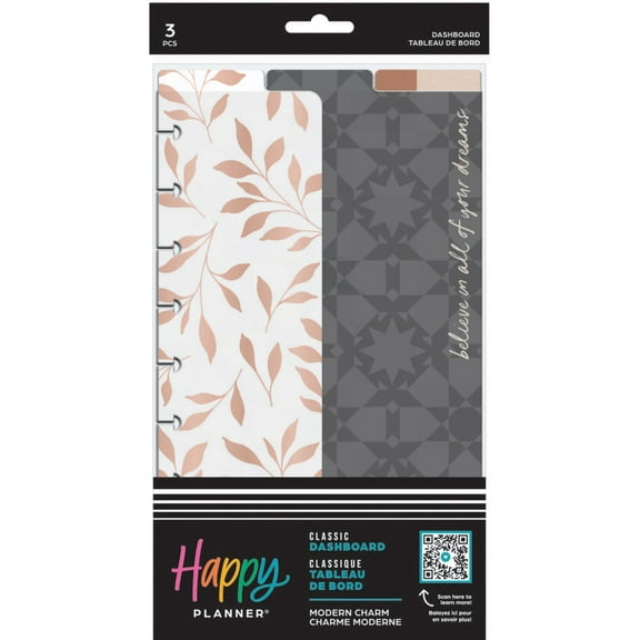 Happy Planner Classic Dashboard-Modern