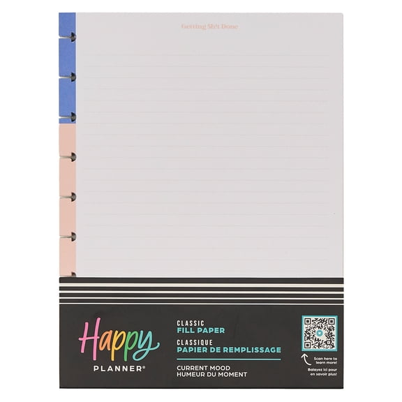 Happy Planner Classic Fill Paper-Current Mood