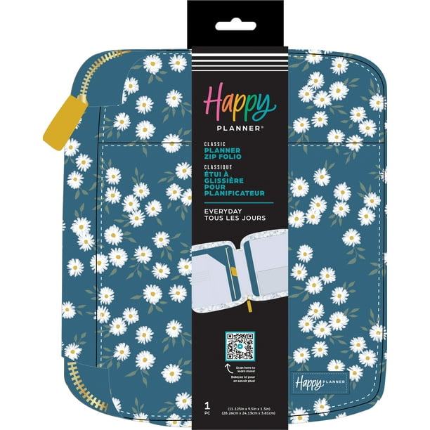 Happy Planner Classic Planner Zip FolioMade To Bloom