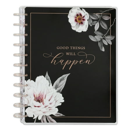 Happy Planner Dated 12 Month Planner, Jan 2023 – Dec 2023, Vertical Layout, La Fleur Theme, Big Sized 8.5” x 11”