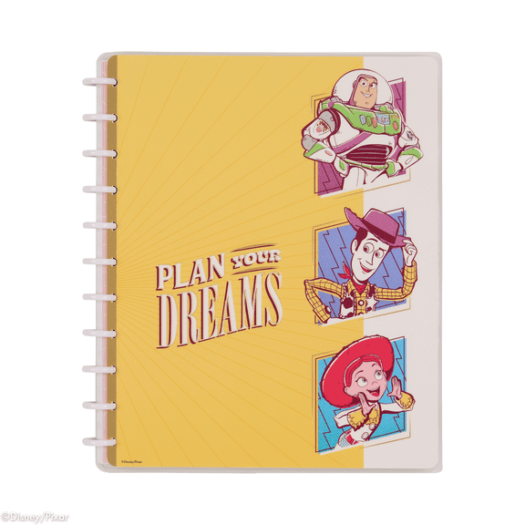 Happy Planner Disney Toy Story Dotted Lined Big Notebook - 60 Sheets